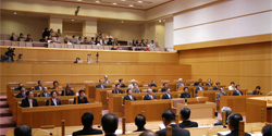 写真：市議会本会議の様子