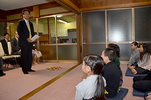 写真：大正宮神楽保存会実践練習見学2