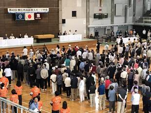 写真：帯広市高齢者スポ−ツ大会の様子2