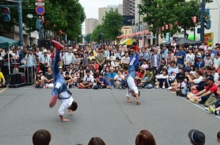 写真：平原まつり開会式の様子3