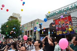 写真：平原まつり開会式の様子2