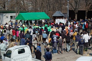 写真：清掃活動の様子