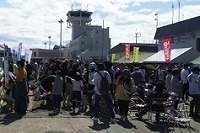 写真：航空まつり　会場の様子