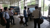 写真：北海道の宇宙開発展　会場の様子