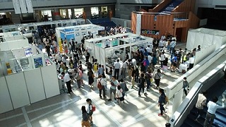 写真：第31回 ISTS国際宇宙展示会　会場の様子