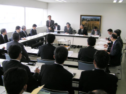 写真：帯広市産業振興会議の様子