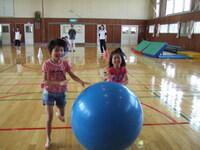 写真：ろう学校との交流