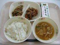 写真：9月12日中学校献立