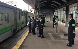 写真：通学列車