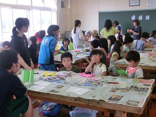 写真：パステル画教室