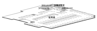 地下1階フロアーマップ