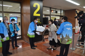 写真：とかち帯広空港　開港40周年記念セレモニーの様子2