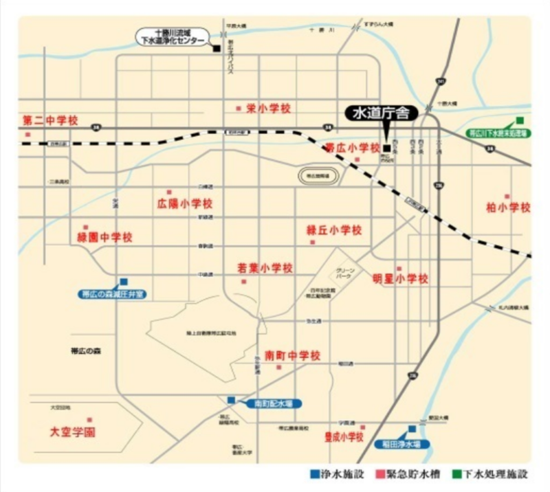 緊急貯水槽の設置箇所