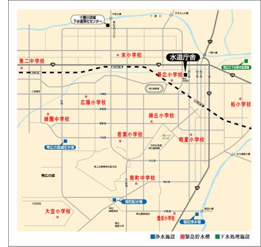 緊急貯水槽の設置箇所