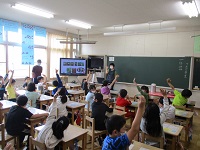 写真：東小学校での授業の様子2