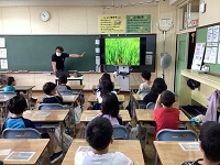 写真：花園小学校での授業の様子3