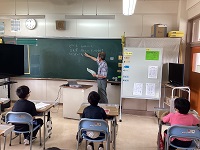 写真：広野小学校での授業の様子2