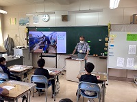 写真：広野小学校での授業の様子3
