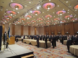 写真:新年交礼会の様子