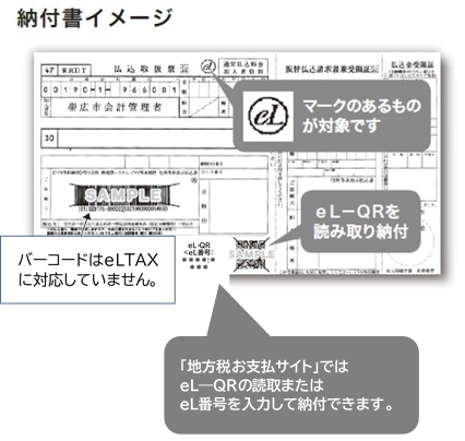 納付書イメージ