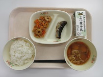 写真：11月21日中学校献立