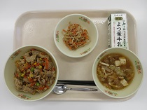 写真：12月8日A献立