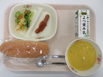 写真:5月20日中学校献立