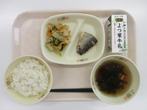 写真:7月12日中学校献立