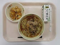 写真:7月18日中学校献立