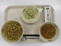 写真:8月29日B献立