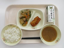写真:9月20日中学校献立