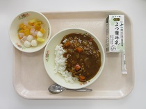 写真:9月24日中学校献立