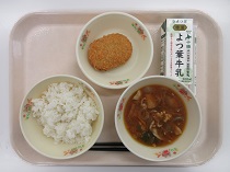 写真:10月8日A献立