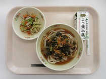 写真:11月21日中学校献立