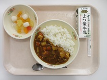 写真:12月11日中学校献立