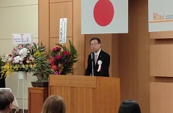 写真：市長の祝辞