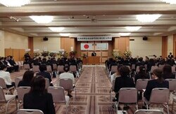 写真:入学式の様子
