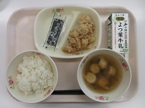 写真:7月1日中学校献立