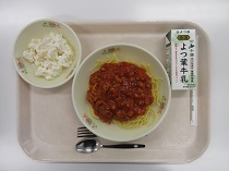 写真:7月10日中学校献立