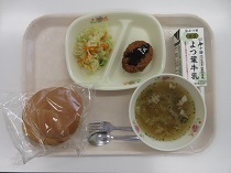 写真:7月14日中学校献立
