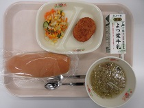 写真:9月29日中学校献立