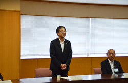 写真：市長あいさつ