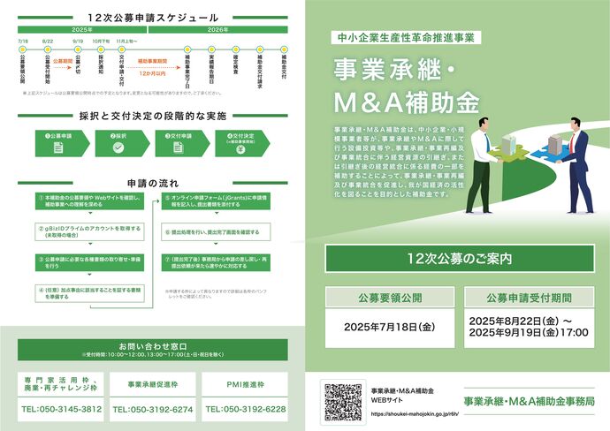事業承継・M&A補助金