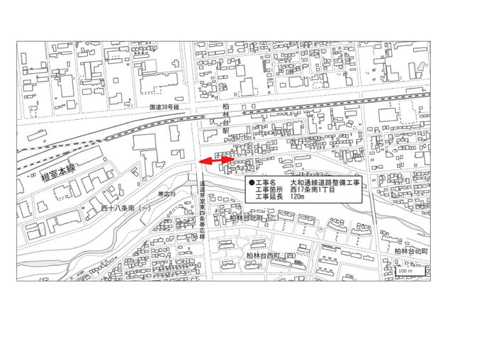 交通規制位置図