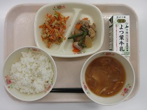 写真:10月6日A献立