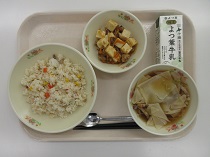 写真:10月10日A献立