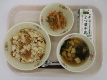 写真:10月22日A献立