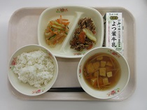 写真:10月30日B献立
