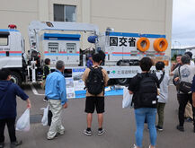 機材展示　帯広開発建設部