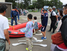 機材展示　帯広消防署